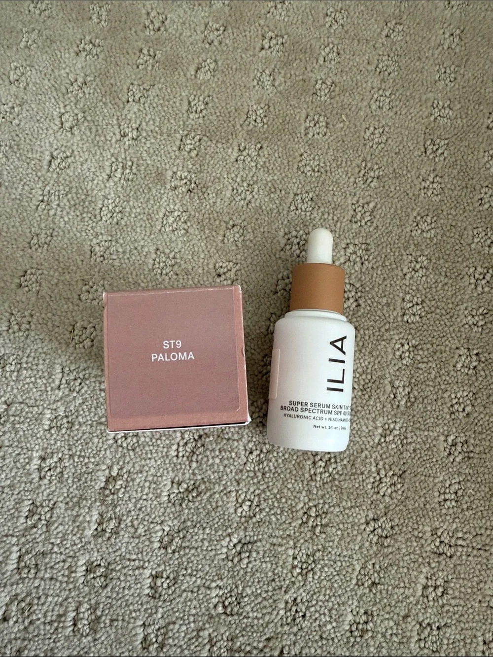 ILIA Super Serum Skin Tint SPF 40 ST9 Paloma New in Box